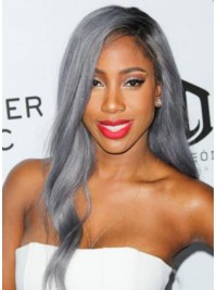 Best Long Wavy Lace Front Grey Wigs