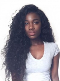 Long Curly 360 Lace Curly Remy Human Hair Wig