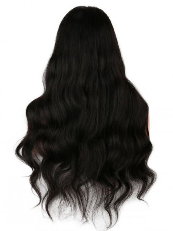 Long Wavy 360 Lace Frontal Wig 24 Inches