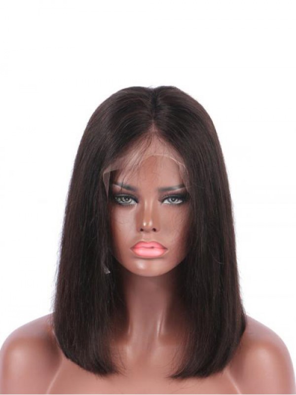 Middle Part Straight Bob 360 Lace Frontal Wig