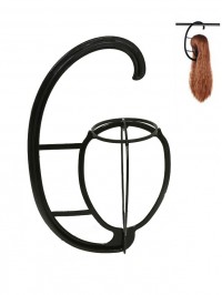Portable Hanging Wig Stand Plastic DIY Hats Hanger Por Detachable Display Dryer Holder Tool For Long & Short Wigs