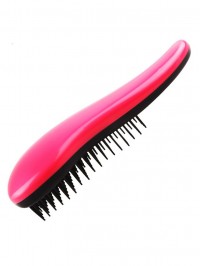 Pink Magic Hair Comb Brush Rainbow Hairbrush Hair Shower Salon Tool