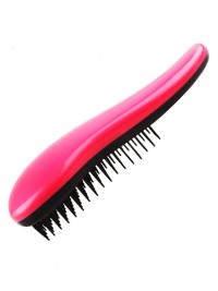 Pink Magic Hair Comb Brush Rainbow Hairbrush Hair Shower Salon Tool