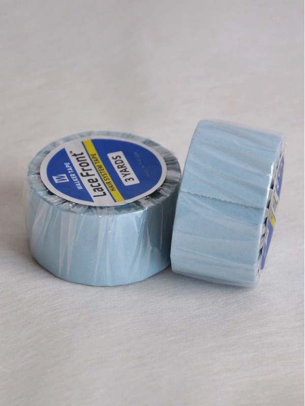 2.54cm * 3yard Strong Blue Wig Lace Front Support Double Sided Adhesive Tape