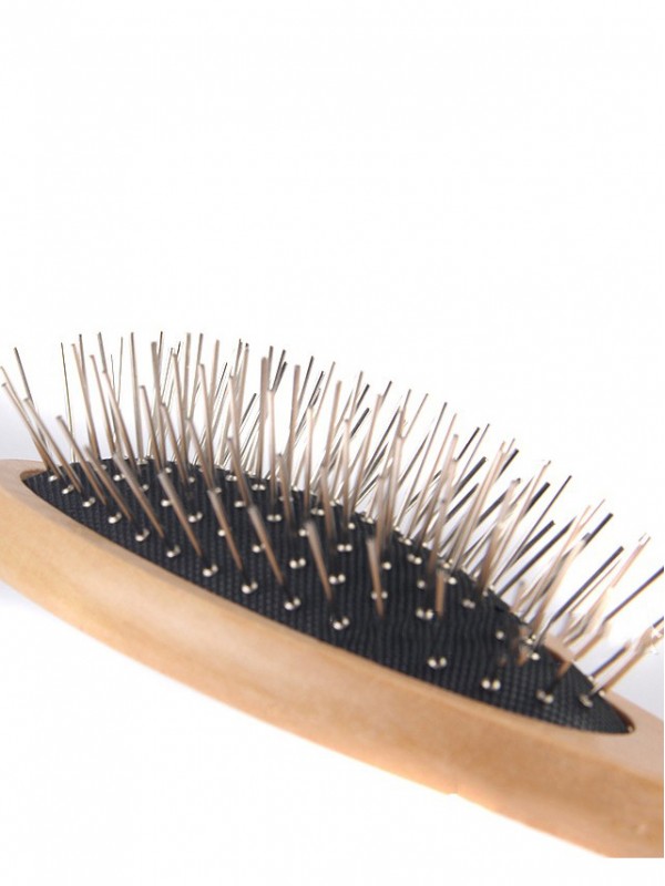 Anti-static portable airbag massage wood steel needle comb