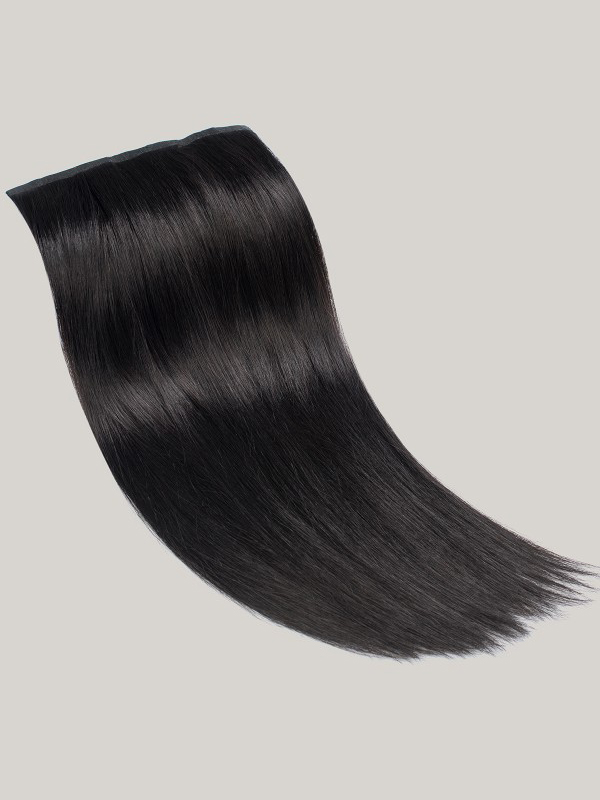 18" 180G 5 Pieces Invisible Clip In Human Hair Extensions