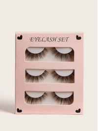 Thick False Eyelashes Set 3 Pairs