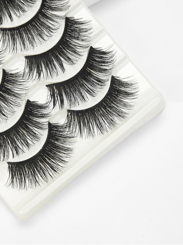 Dense False Eyelashes 5 Pairs