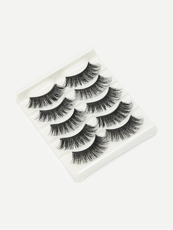 Dense False Eyelashes 5 Pairs