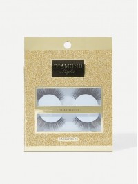 Natural False Eyelashes 2 Pairs