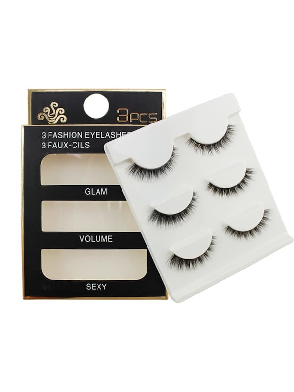 False Eyelashes Set 3 Pair