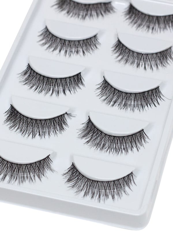 Thick False Eyelashes 5 Pair