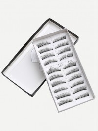 Natural Short Straight False Eyelashes