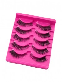 Natural False Eyelashes Set 5 Pair