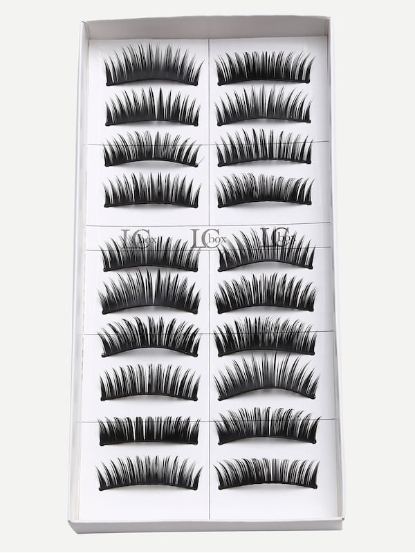 Natural Short Thick False Eyelashes