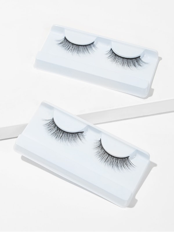 Natural False Eyelashes 2 Pairs