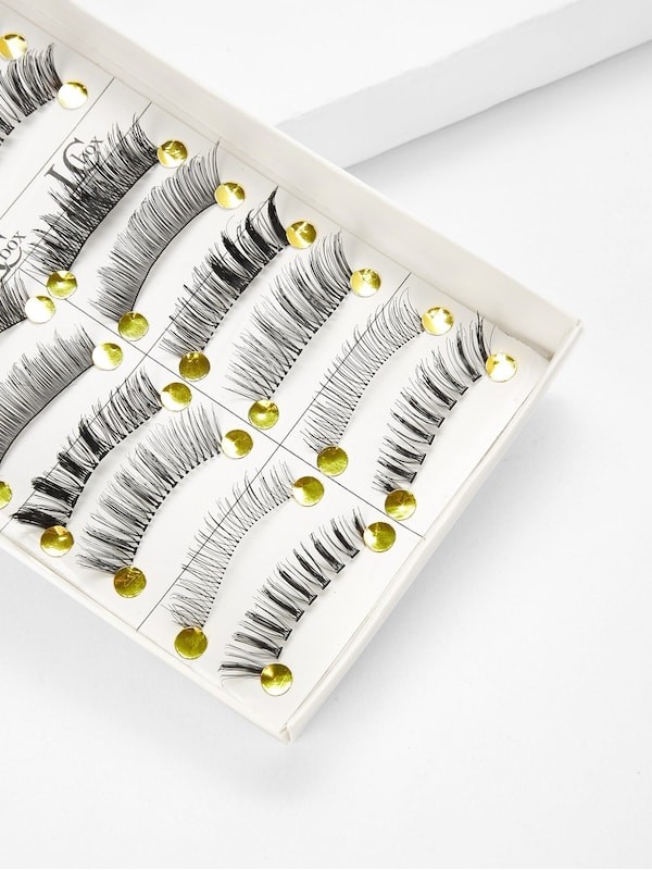 Multi Style False Eyelashes 10 Pairs