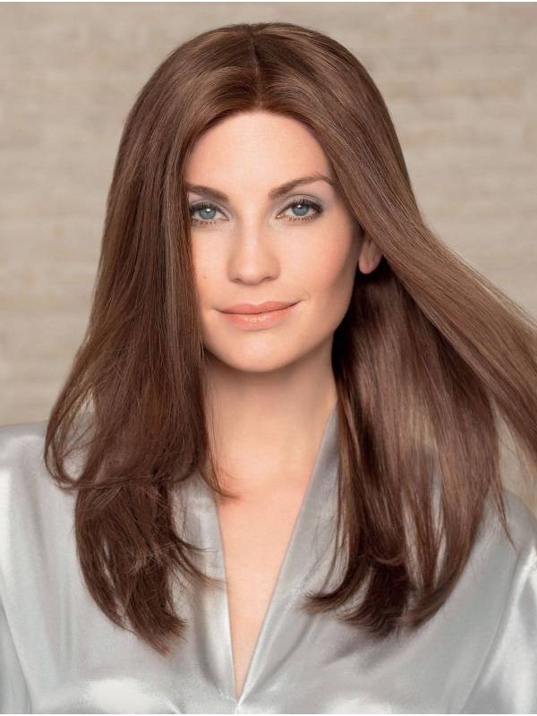 18" Straight 100% Hand-Tied Remy Human Hair Amazing Long Wigs