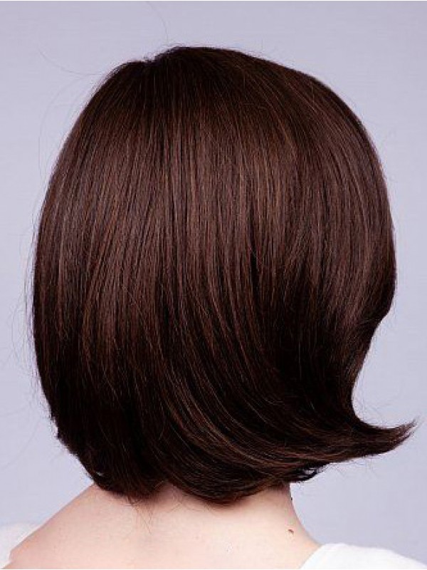 10" Straight Remy Human Hair Ladies Wig Bob