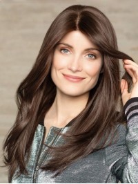 Without Bangs Brown Straight Remy Human Hair Buy Lace Wigs