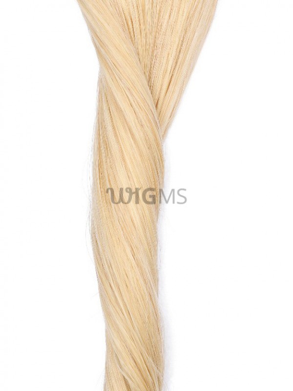 Blonde Long Straight Clip In Extension