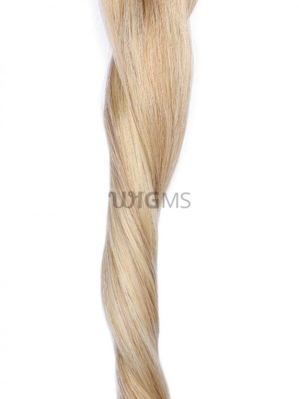 Blonde Long Straight Clip In Extension