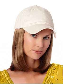 Short Bob Style Synthetic Wigs 12 Inches With Whit...