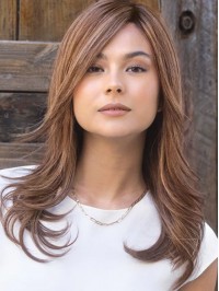 Cute Layered Remy Human Hair Lace Front Wig