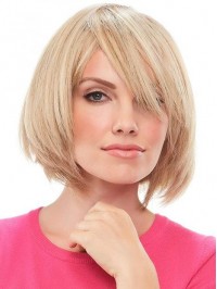 Daily Wigs 10 Inch Straight Capless Remy Human Hair Wig