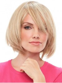 Daily Wigs 10 Inch Straight Capless Remy Human Hair Wig