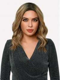 Long Wigs Ombre 100% Remy Human Hair Front Wig