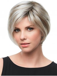 8" Ombre Pixie Capless Remy Human Hair Wigs