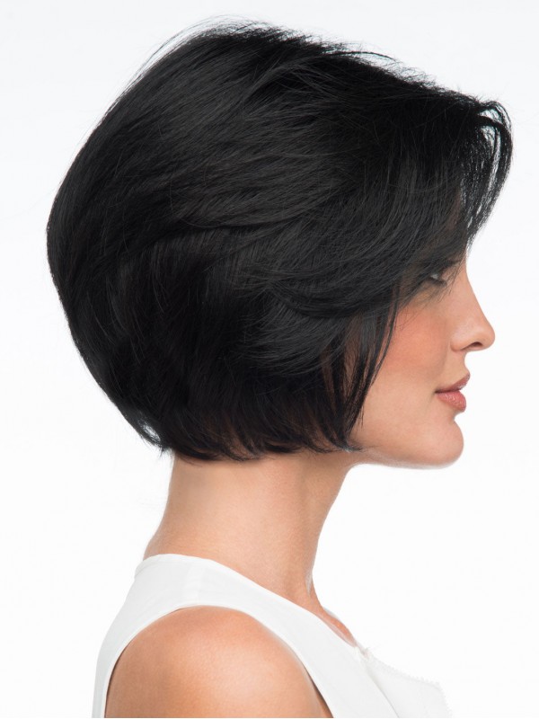 Short Comfortable 8" Capless Human Hair Wigs