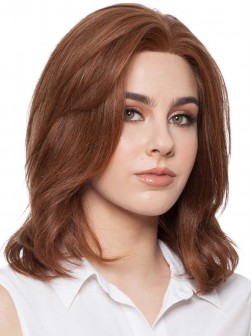 Shoulder-length Layered Full Lace Wigs Human Hair