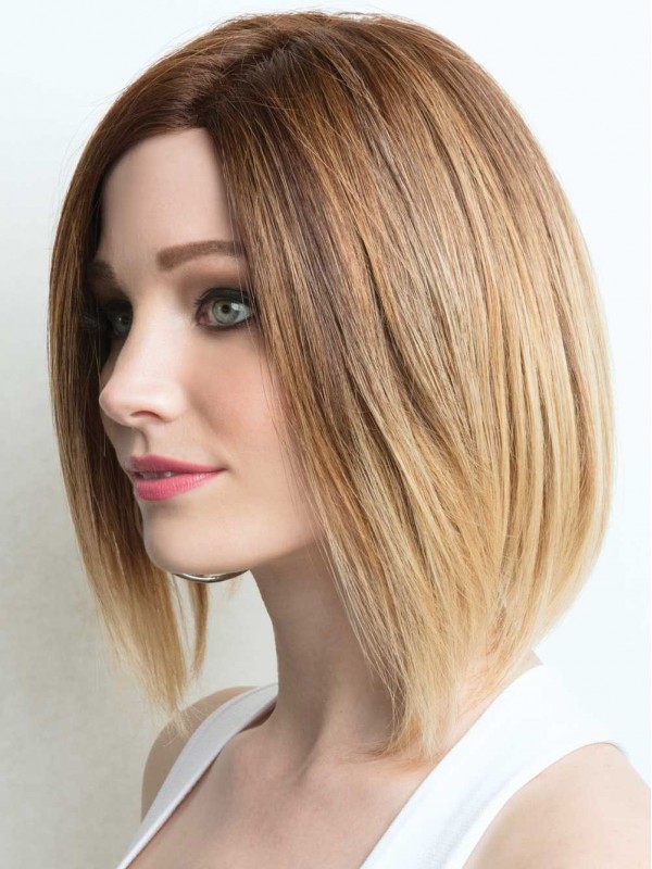 Fashion 10" Straight 100% Hand-Tied Remy Human Hair Bob Wigs