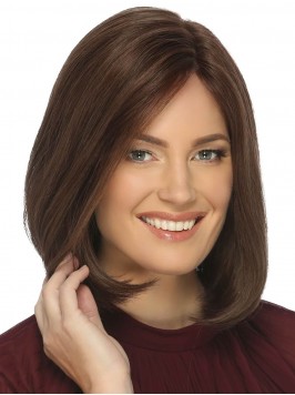 Glamorous 12" Bob Human Hair Monofilament Wig...