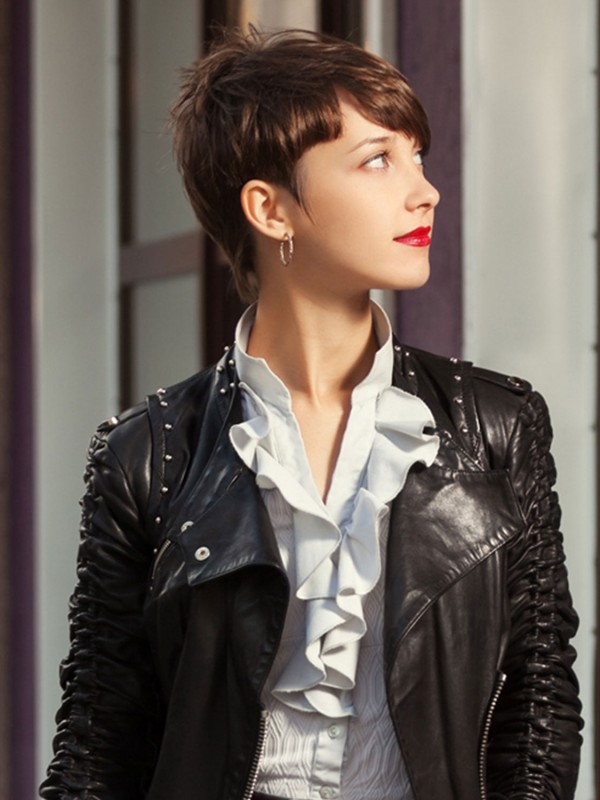 Cool Wig Short Capless Human Hair Wigs