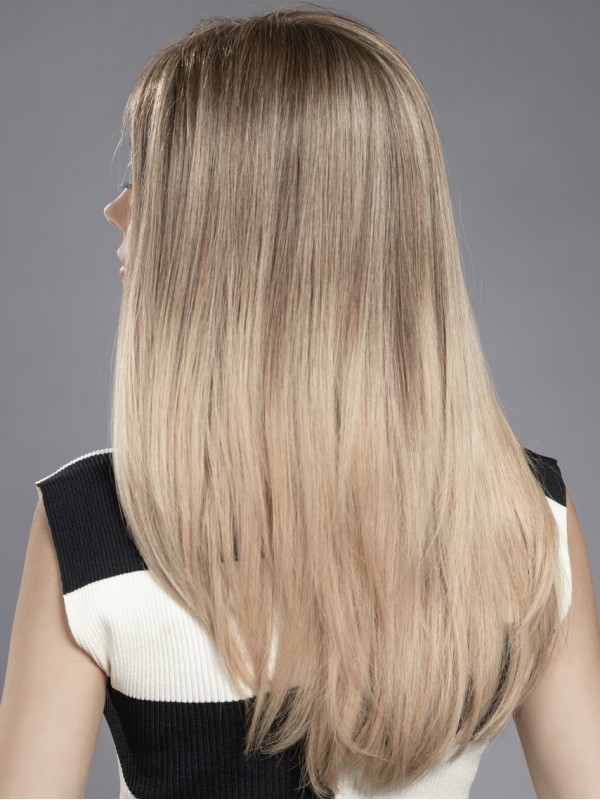 Long Wigs Stylish Layered Capless 100 Percent Human Hair Wigs