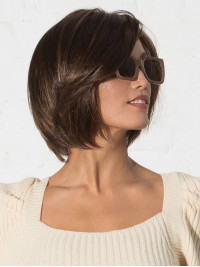 Distinctive 10" Bob Lace Front Remy Human Hair Wigs