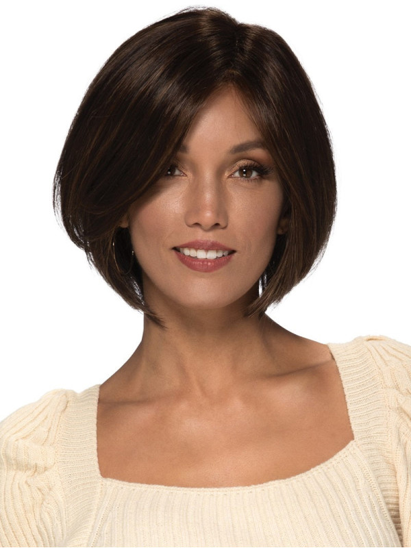 Distinctive 10" Bob Lace Front Remy Human Hair Wigs