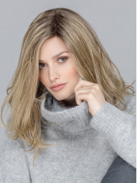 14" Without Bangs Shoulder Length Breathable Wig Human Hair