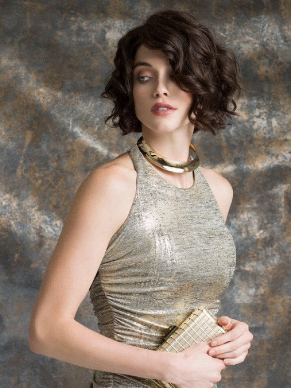 Classic 10" Bob Curly Capless Remy Human Hair