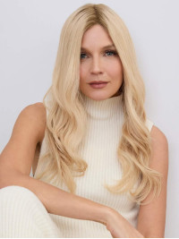 20" Lace Front Real Human Hair Wigs Without Bangs