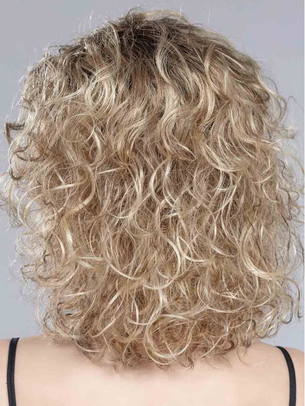Shoulder Length Glamorous Curls Capless Human Hair Wigs