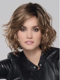 Curly Monofilament Synthetic Wig