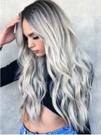 Ombre Capless Long Wavy Synthetic Wig