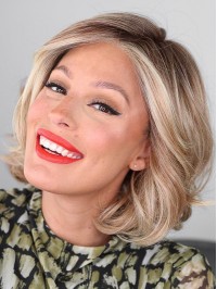 Short Wavy Cheap Bobs Capless Synthetic Wigs