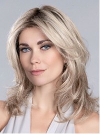 Long Layered Straight Lace Front Without Bangs Synthetic Wigs