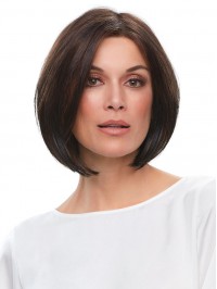 Elegant Chin Length Bob Capless Synthetic Fiber Wigs