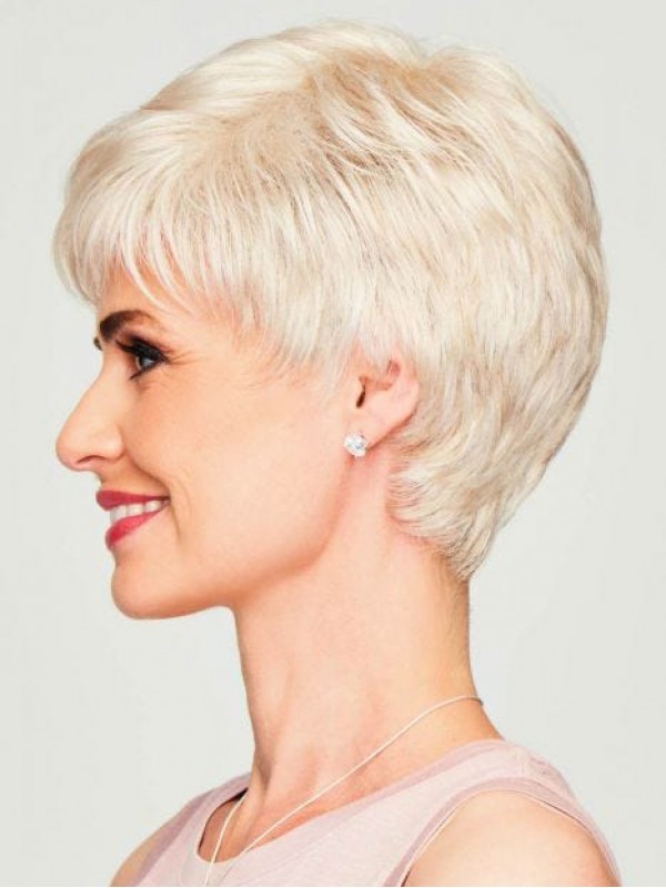 Flattering Short Capless Pixie Synthetic Wigs